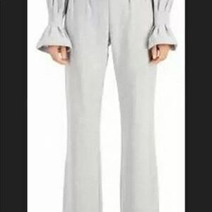 INC Women's Sweatpants Heather Gray Size Size Large Pleat Front Cropped $69